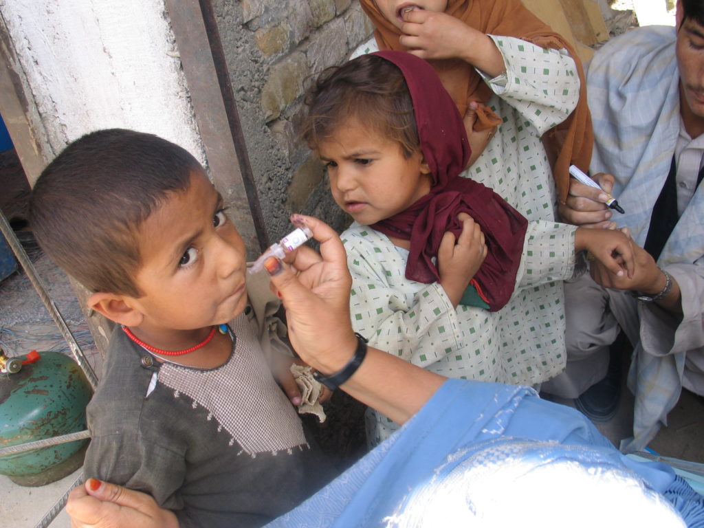 taliban afghanistan polio